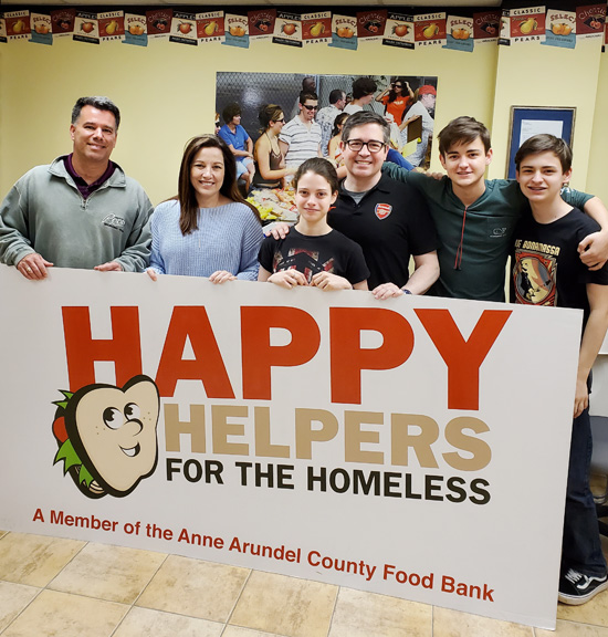 Happy Helpers for the Homeless
