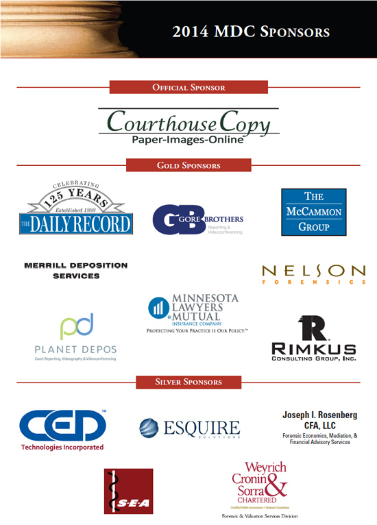 Fall 2012 Sponsors