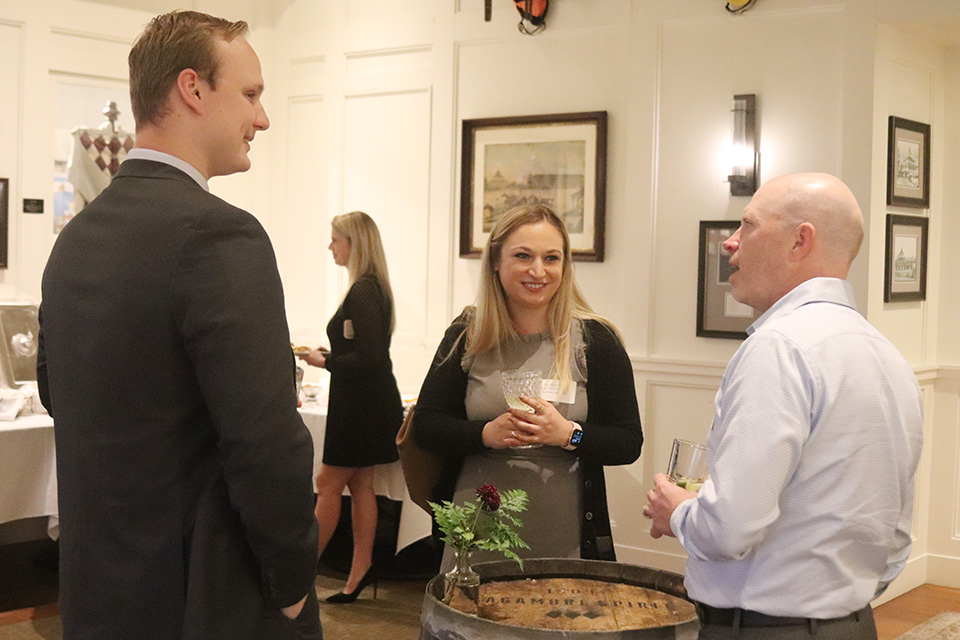 Participants at the Past Presidents Reception